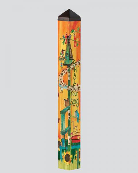 Art Pole 40" Share Your Song