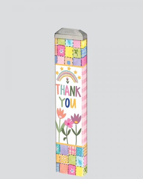 Mini Art Pole 13" Thank You