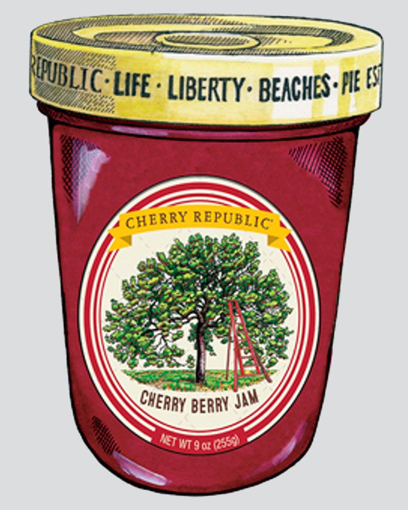 Cherry Republic Cherry Berry Jam 9oz