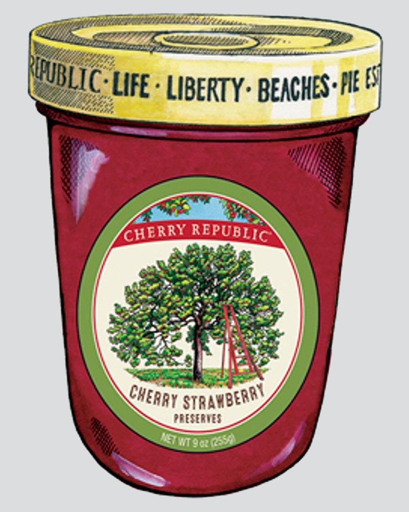 Cherry Republic Cherry Strawberry Preserves