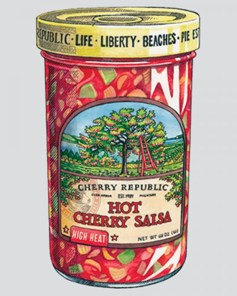 Cherry Republic Hot Cherry Salsa 16oz