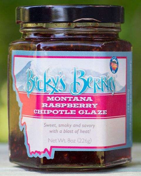 Becky's Berries Montana Raspberry Chipotle Glaze