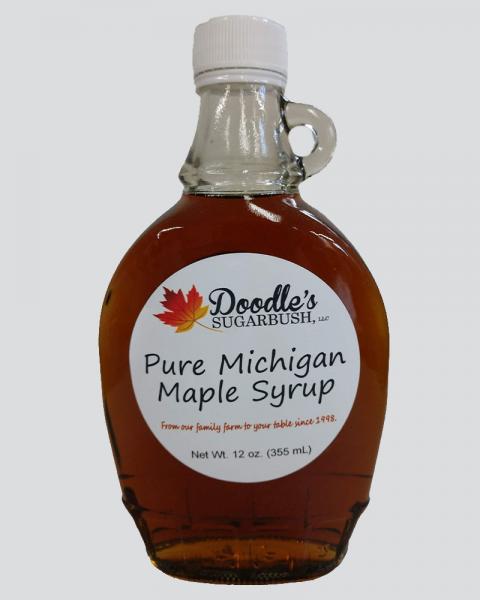 Maple Syrup 8oz Glass Bottle