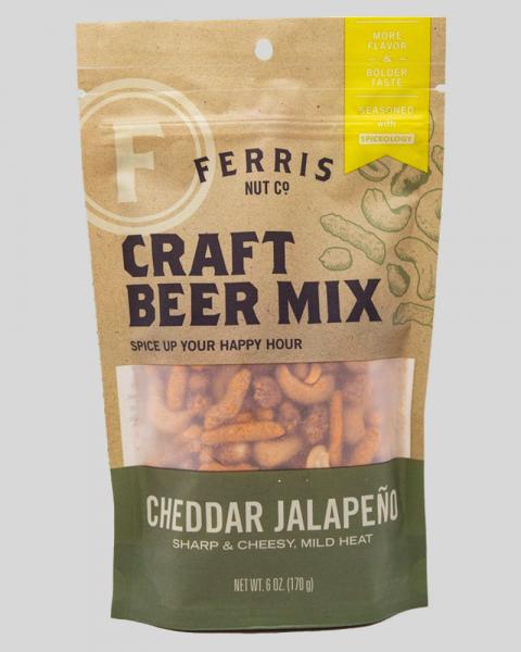 Ferris Craft Beer Cheddar Jalapeno Mix 6oz