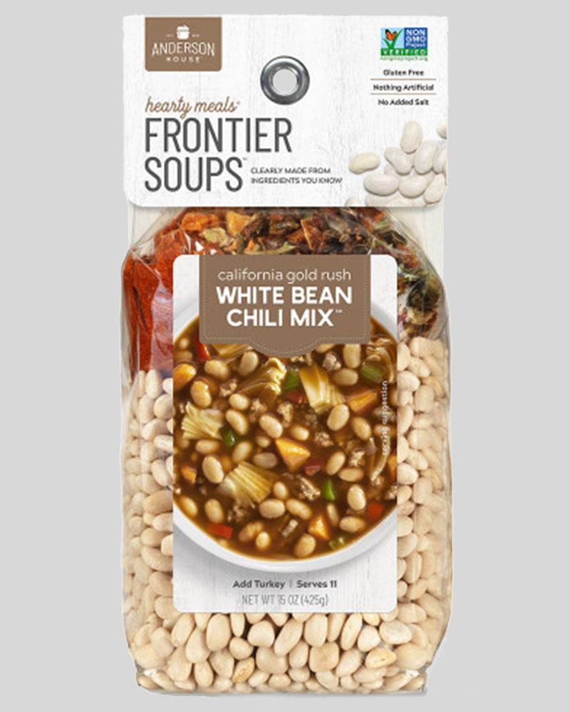 Frontier Soups California Gold Rush White Bean Chili Mix