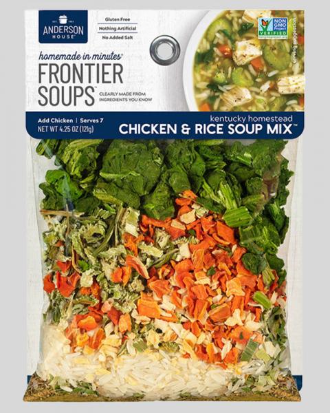 Frontier Soups Kentucky Homestead Chicken & Rice Soup Mix