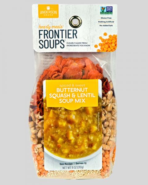 Frontier Soups Spiced & Sweet Butternut Squash & Lentil Soup Mix