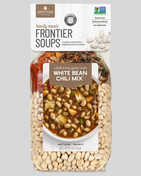 Frontier Soups California Gold Rush White Bean Chili Mix