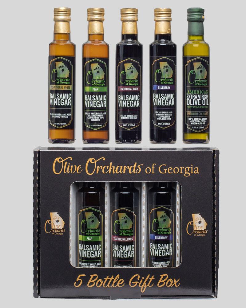 Olive Orchards of Georgia Balsamic Vinegar Set 5pc