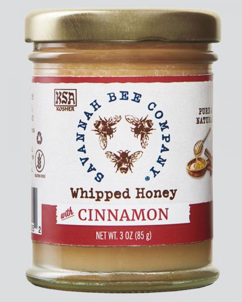 Savannah Bee Whipped Honey With Cinnamon 3oz