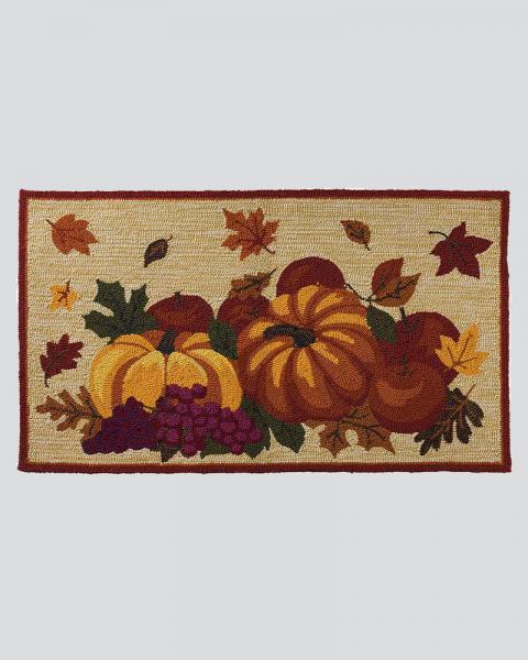 In/out Hooked Rug Fall Bounty