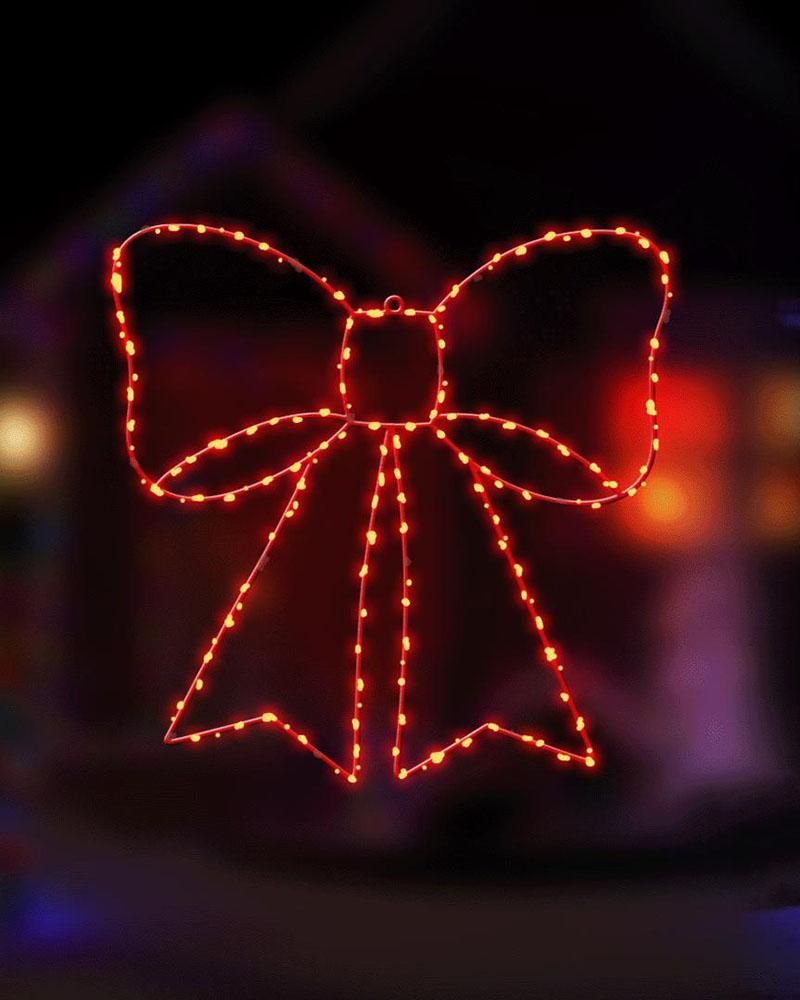 Classic bow 24" With Red LED Lights