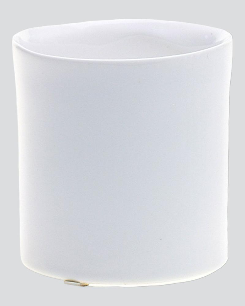 Brooklyn Vase 3.25" White