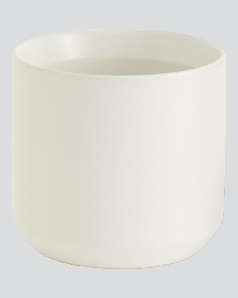 Kendall Pot 4.75" White