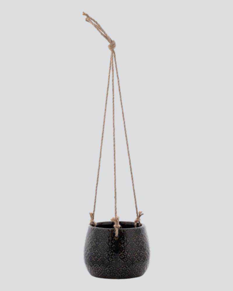 Hanging Planter Black