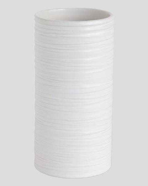 Everest Vase 3.5x7" White