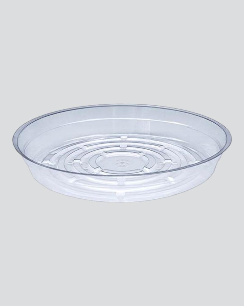 Saucer 8" Low-cut Vinyl Clear