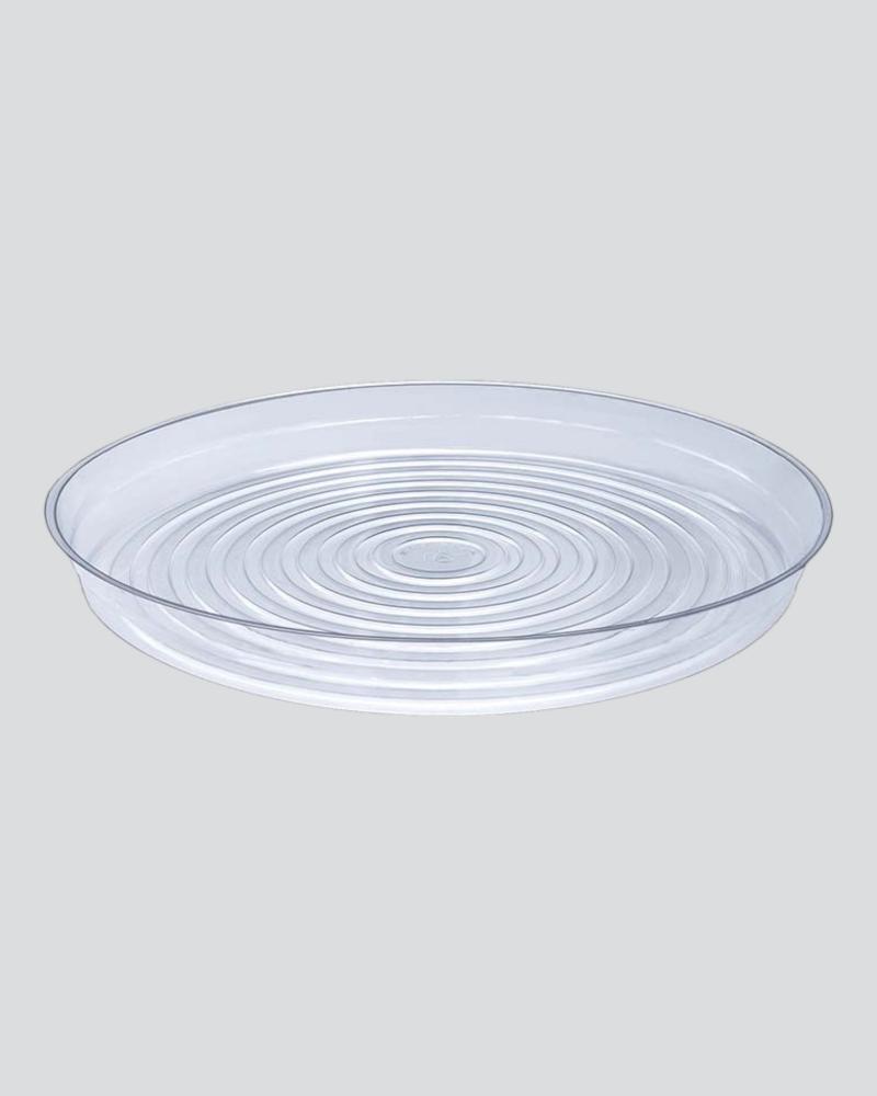 Saucer 16" Low-cut Vinyl Clear