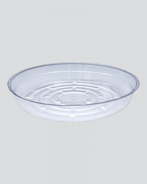 Saucer 8" Low-cut Vinyl Clear