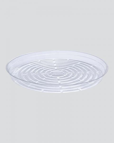 Saucer 14" Low-cut Vinyl Clear