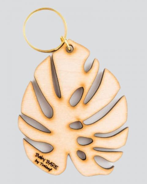 Treleaf Monstera Key Chain