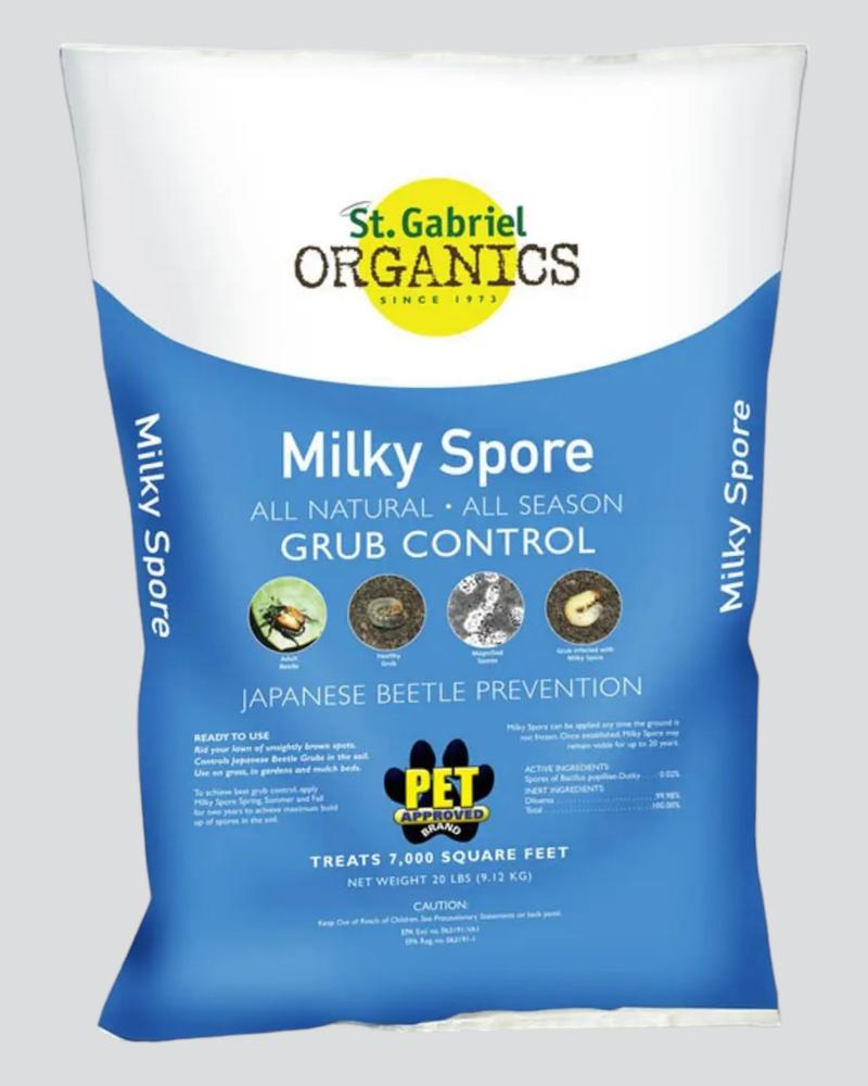 Milky Spore Grub Control Covers 5,000 Square Feet