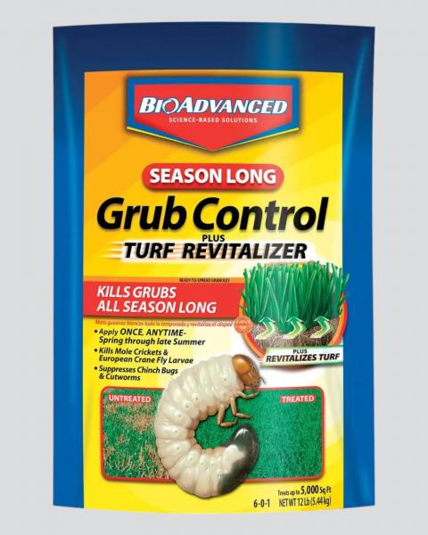 Bioadvanced Season Long Grub Control Covers 5,000 Square Feet