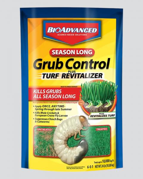 Bioadvanced Season Long Grub Control Covers 10,000 Square Feet