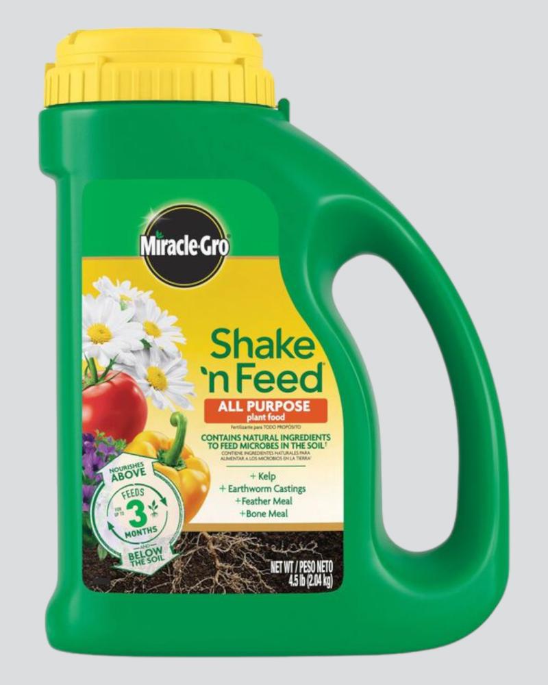 Departments - Miracle Gro Shake 'n Feed All Purpose Fertilizer 4.5lb