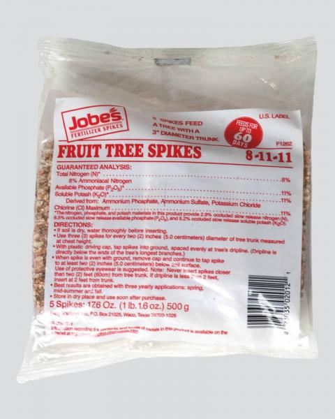 Jobe's Fruit & Nut Tree Spikes 5 Pack