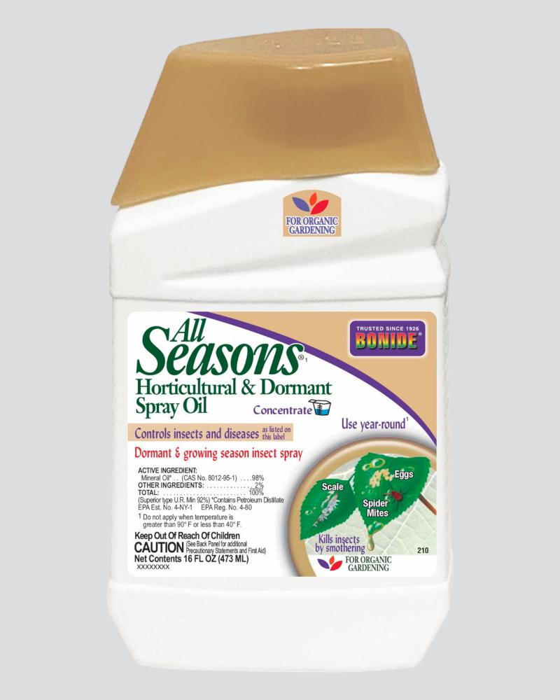 Bonide All Seasons Spray Oil 16oz Concentrate