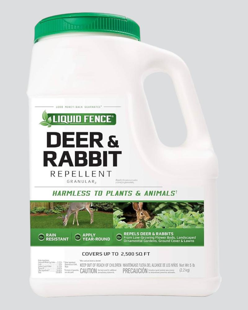 Liquid Fence Deer & Rabbit Repellent 5lb Granules