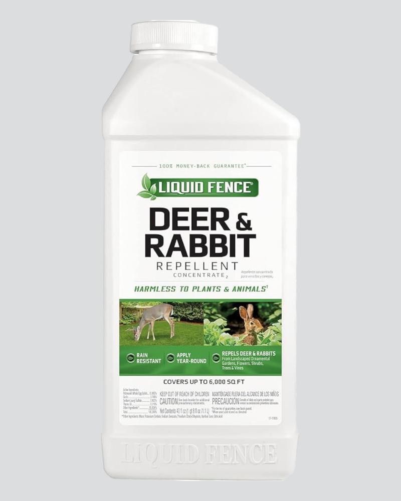 Liquid Fence Deer & Rabbit Repellent 40oz Concentrate