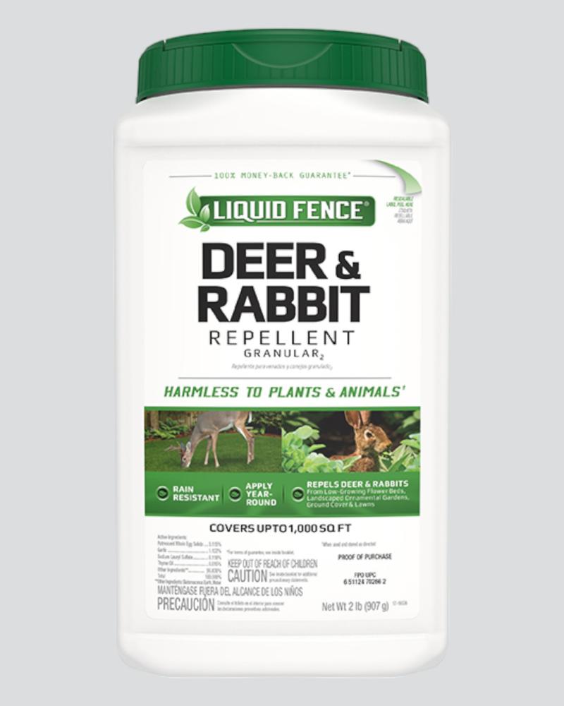 Liquid Fence Deer & Rabbit Repellent 2lb Granules