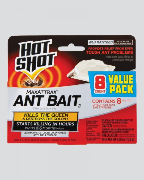 Hot Shot MaxAttrax Ant Bait 8 Pack
