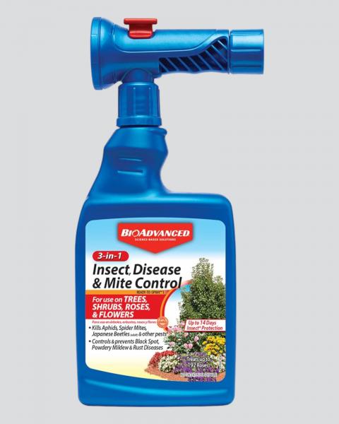 Bioadvanced 3-In-1 Insect, Disease, & Mite Control 32oz Ready To Spray