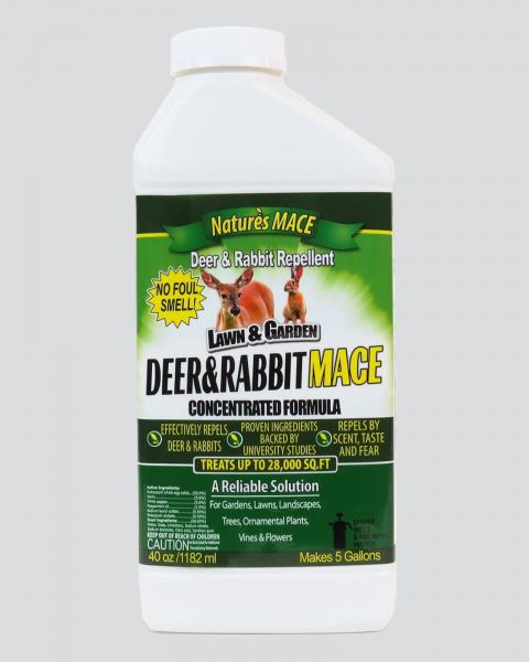 Nature's Mace Deer & Rabbit Repellent 40oz Concentrate