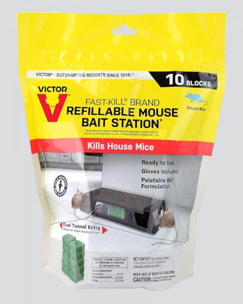 Victor Mouse Bait Station Refill 10 Pack