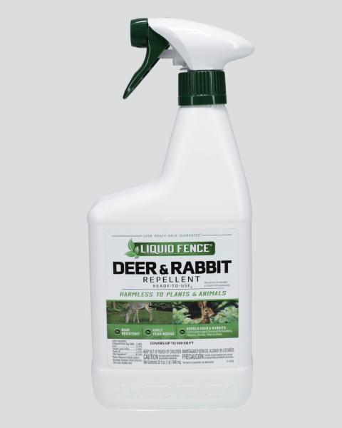 Liquid Fence Deer & Rabbit Repellent 32oz Ready To Use