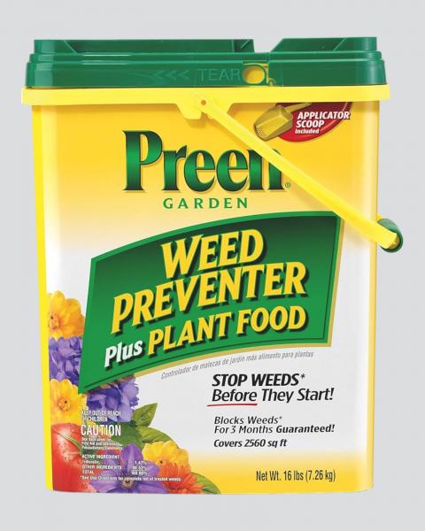 Preen Weed Preventer Plus Plant Food 16lb