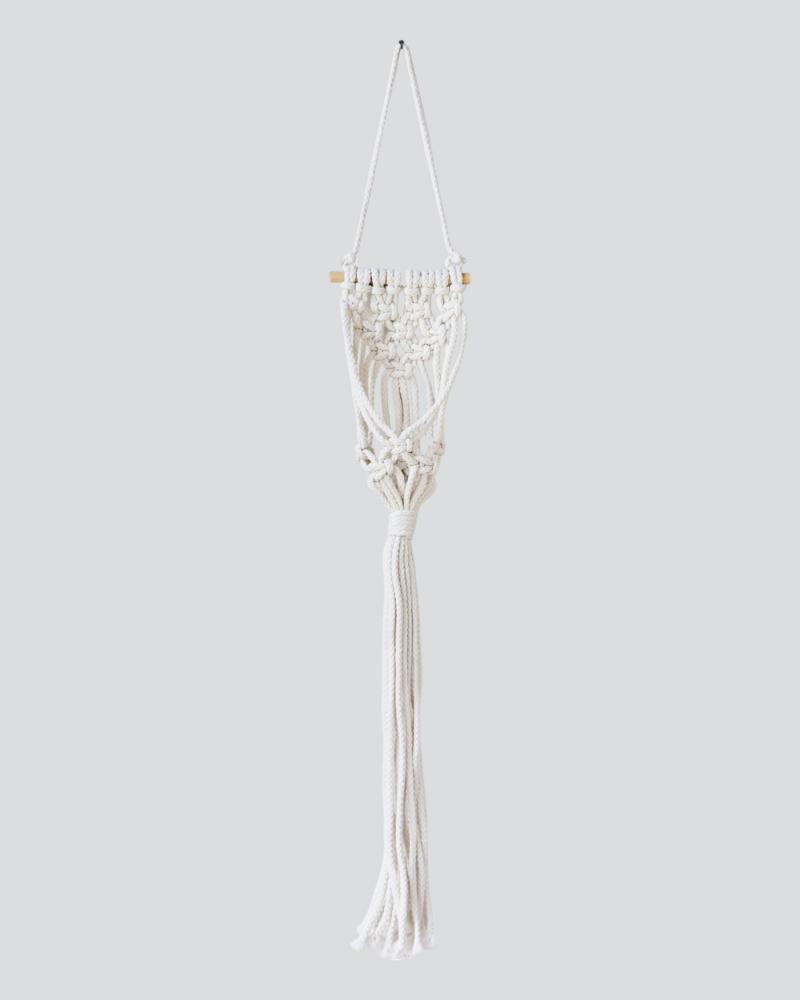 Macrame Wall Hanger Small Antique White