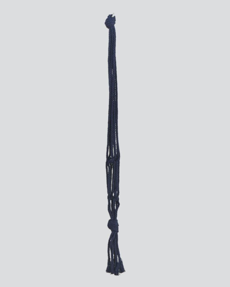 Cotton  Mini Hanger 18" Navy