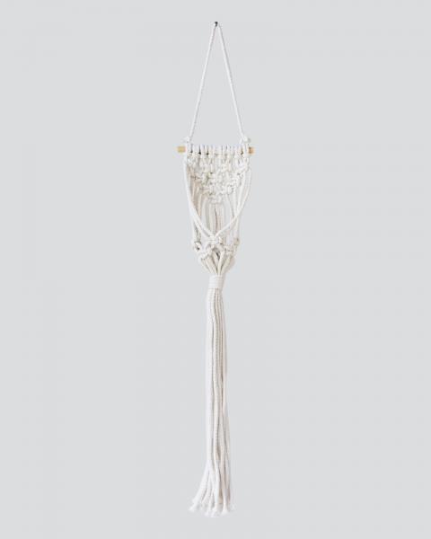 Macrame Wall Hanger Small Antique White