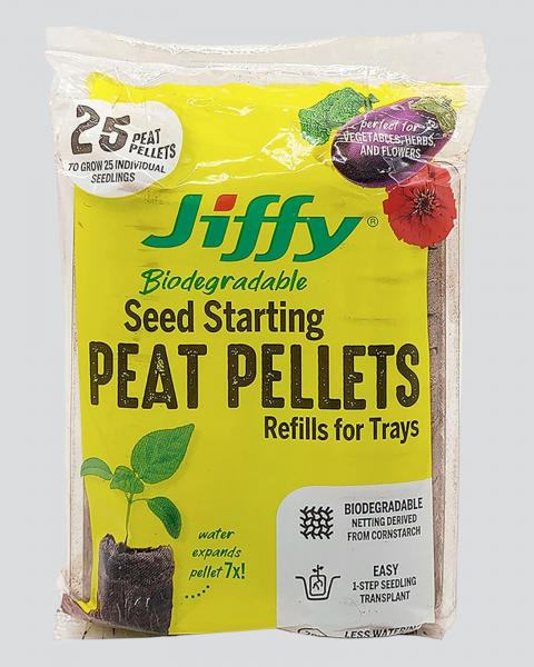 Jiffy Peat Pellet Refill 25 Pack
