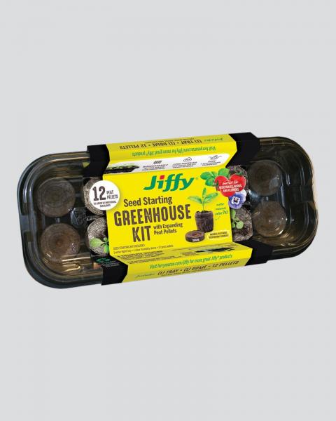 Jiffy Greenhouse Kit 12 Cell