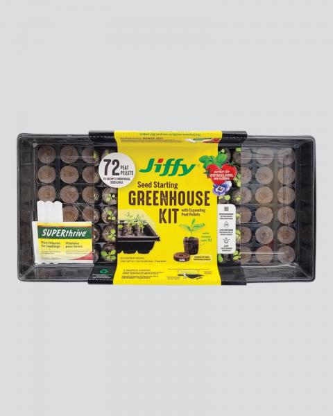 Jiffy Greenhouse Kit 72 Cell