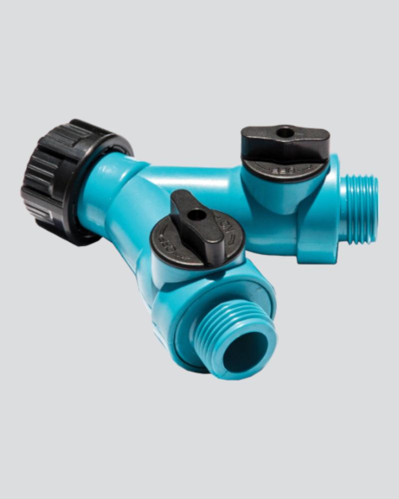 Splash Poly Dual Hose Adaptor