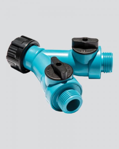 Splash Poly Dual Hose Adaptor