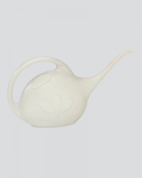 Novelty Watering Can 1/2 Gallon White