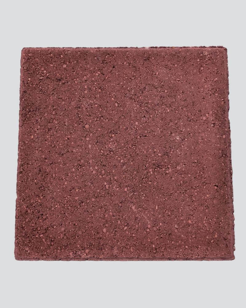 Square Patio Stone 18" Pebblestone Red